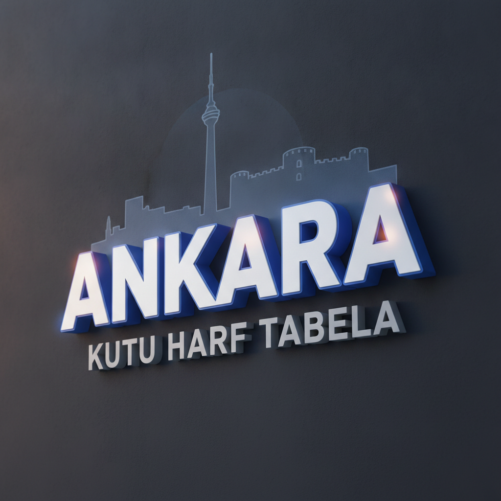 Ankara'Da Kutu Harf Tabela Nereye Yaptırılır? 1 GEMINI AFI 1325 1784836281
