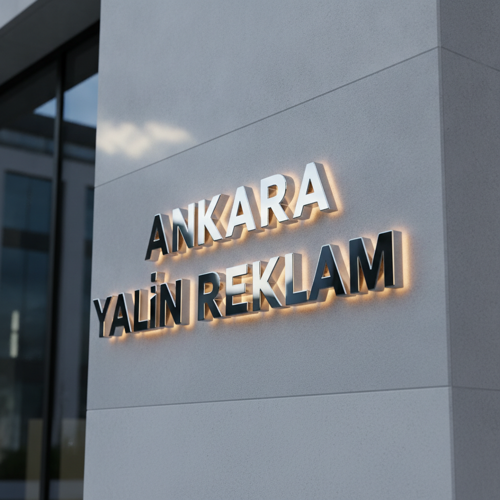 Krom Kutu Harf Tabela Ankara 1 GEMINI AFI 1604 1784853374