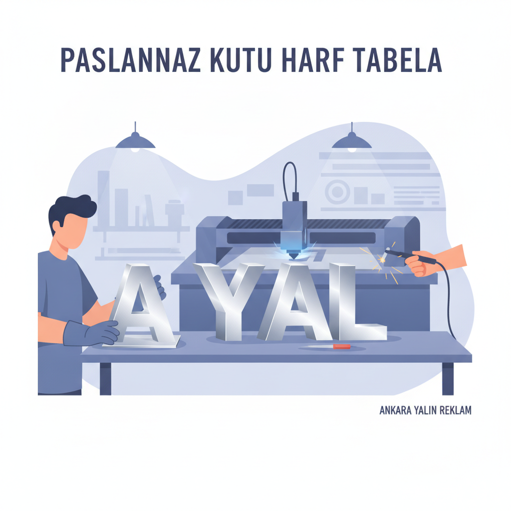 Paslanmaz Kutu Harf Tabela Yapımı 1 GEMINI AFI 1640 1784870342