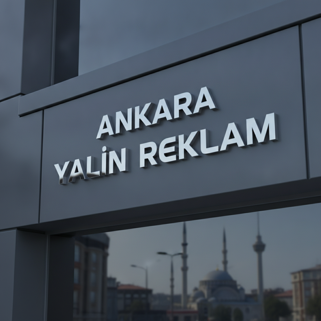 Krom Kutu Harf Tabela Ankara 1 GEMINI AFI 1642 1784870353